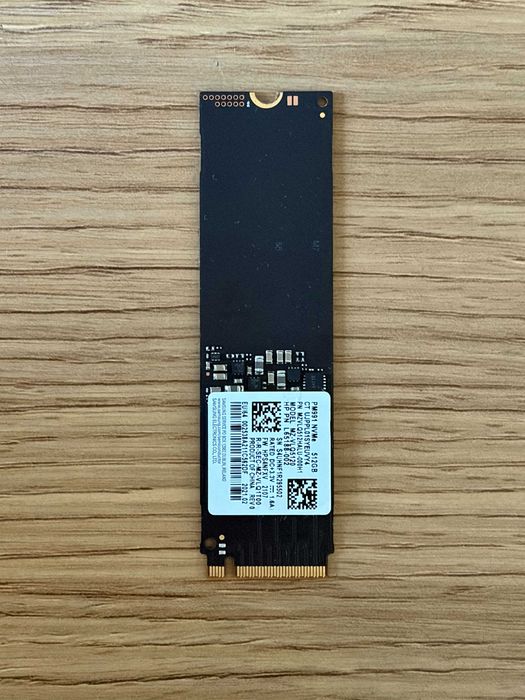 SSD диск Samsung PM991 2280 MZVLQ512HALU 512 Gb, NVMe M22280 2695