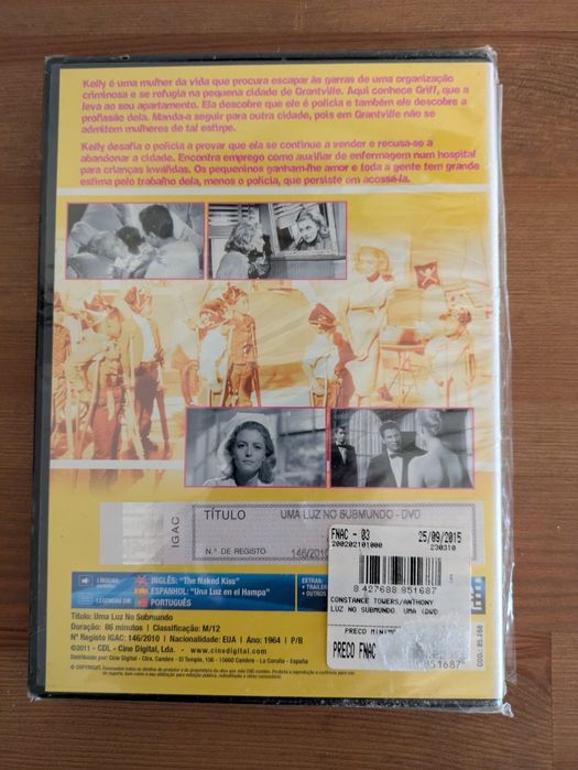DVD NOVO e SELADO - " Uma Luz no Submundo " 1964
