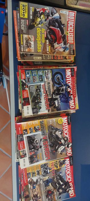 Motociclismo e Moto Jornal Revistas de 2003 a 2017.