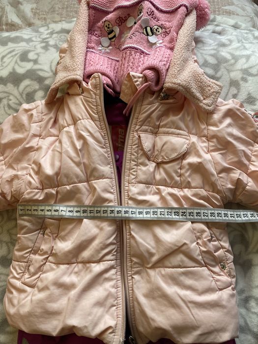 Куртка дитяча зимова 86 р плюс штани рейма 80 р і шапка