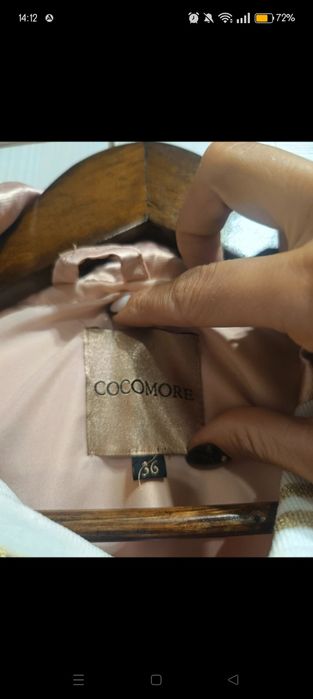 Cocomore wiosenna kurtka damska różowa rozm 36
