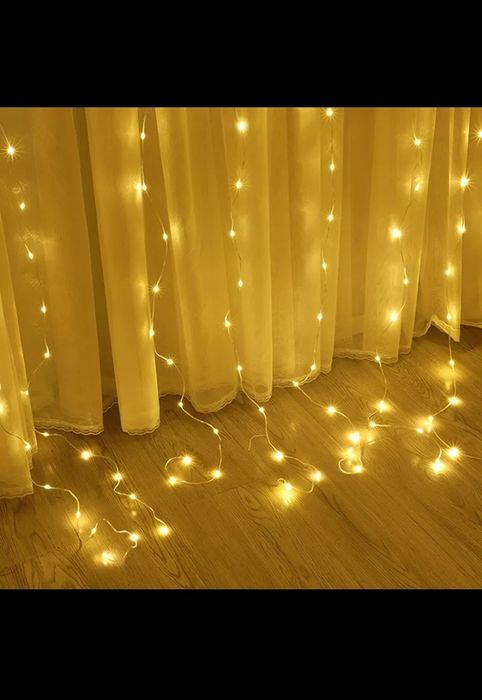 Гірлянда штора  "Роса" USB 3*3  Опт  3*2 Роса