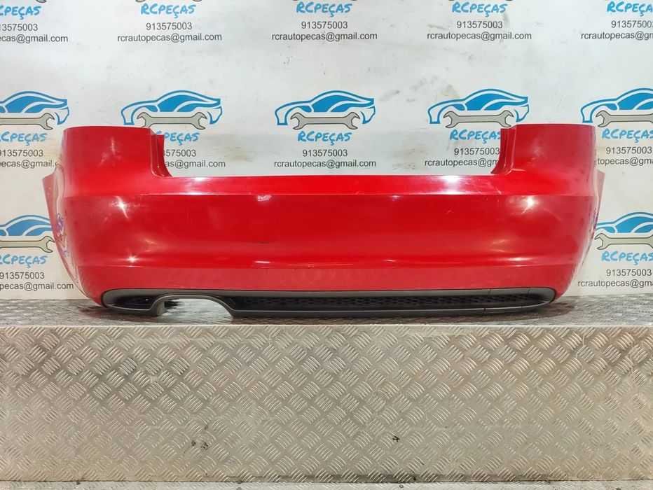 Parachoques traseiro original AUDI A3 8P 8P3 RESTYLE FASE 2 SLINE