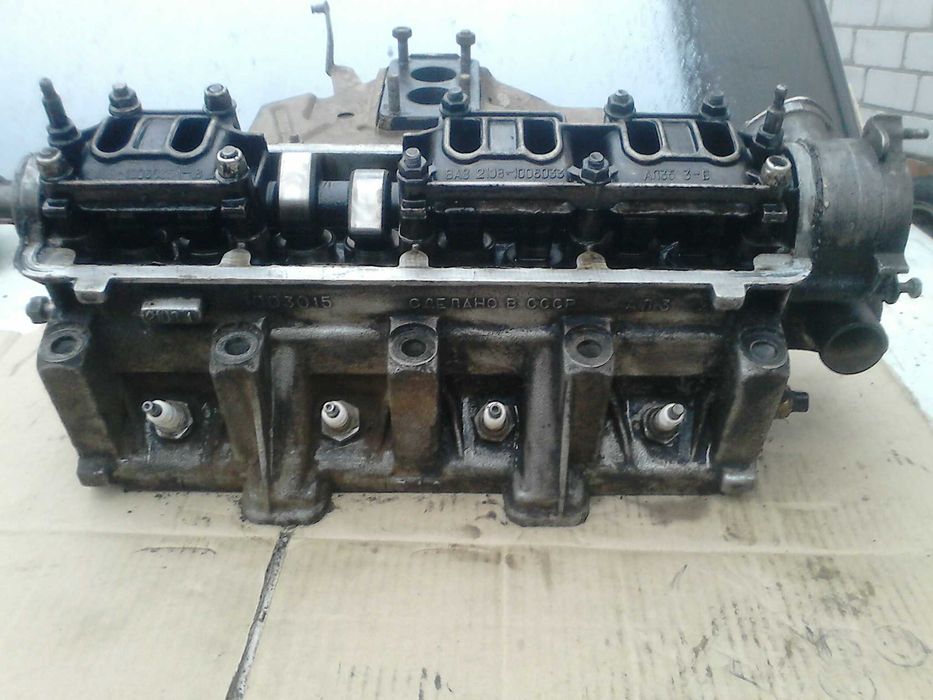 Головка Г.Б.Ц.. ВАЗ 2108-09-099 Карбюратор.1.3-1.5