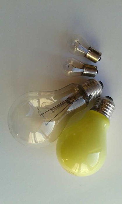 Lâmpadas automóvel e contra insectos