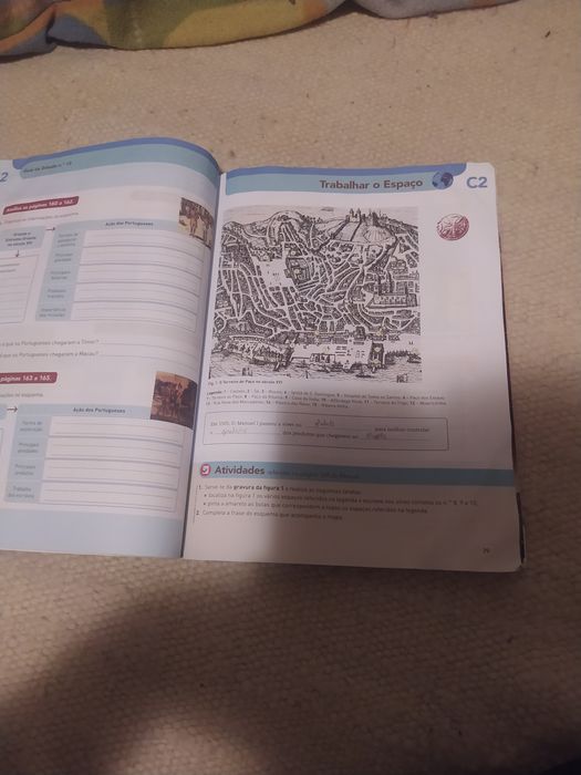 História e geografia de Portugal 5° ano caderno de perguntas - oferta dos portes de envio