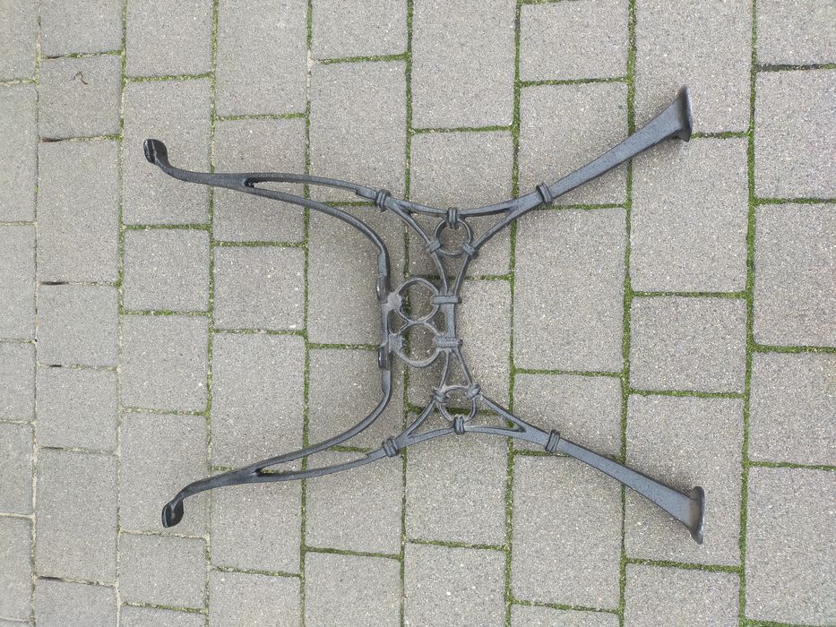 Noga żeliwna do stołu stół ogrodowy