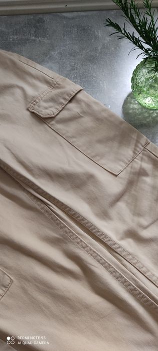 Spodnie bojówki dla dziewczynki podkreślające talię