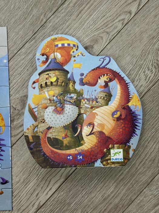 Пазл DJECO Лицар та Дракон