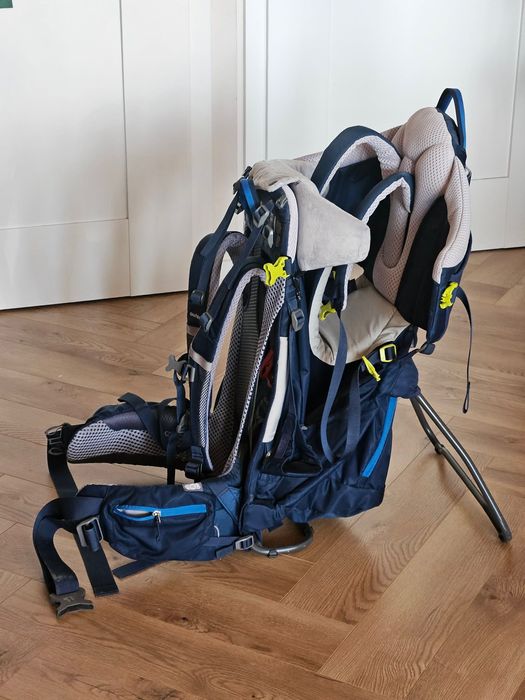 Nosidełko turystyczne Deuter Kid Comfort niebieskie