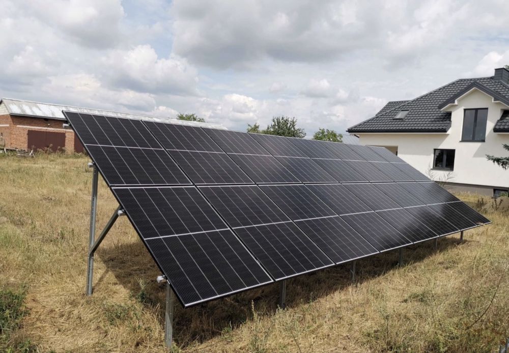 Сонячні батареї/сонячні панелі/сонячна електростанція МОНТАЖ недорого