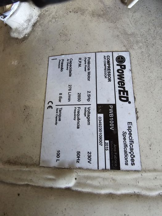 Compressor silencioso 3 Motores impecável