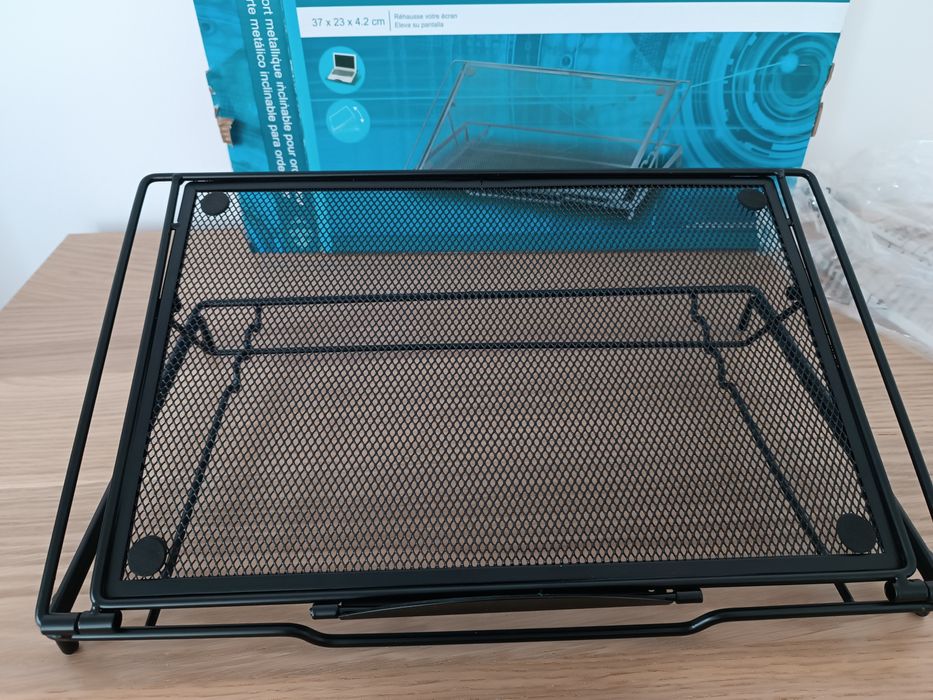 Regulowana podstawka do laptopa stolik pod laptopa nowy stylowy metalo