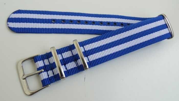 Pasek NATO 20mm do zegarka nylonowy meski Kilka Wzorów