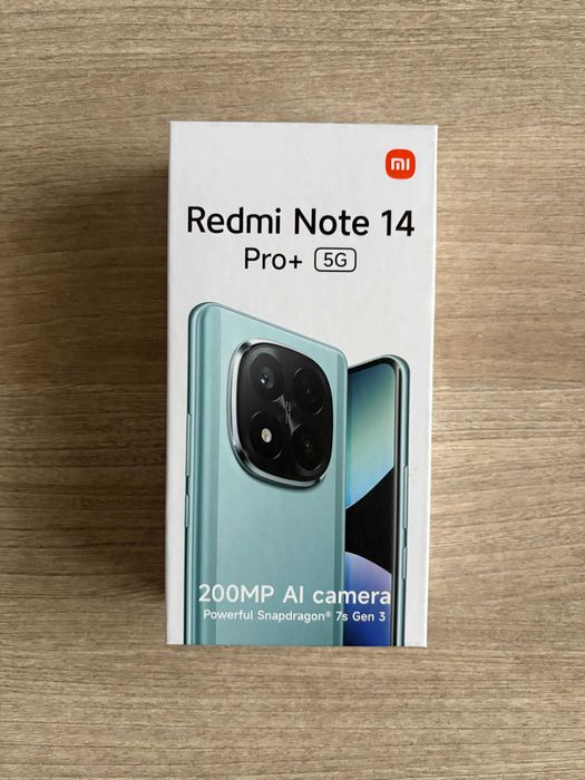 Smartfon Xiaomi Redmi Note 14 Pro+ 5G 12/512GB Nowy Czarny Gwar 24 mc