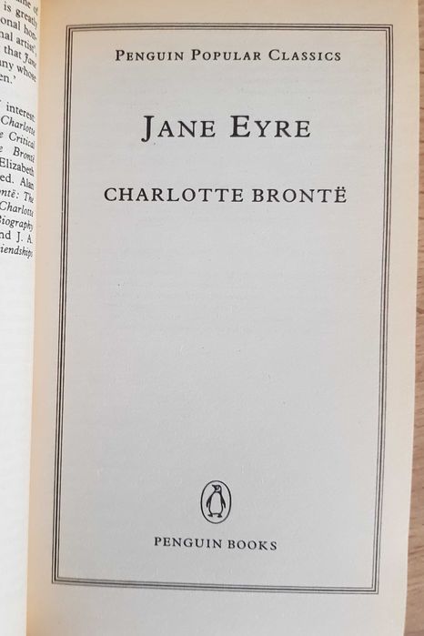 Charlotte Bronte - Jane Eyre