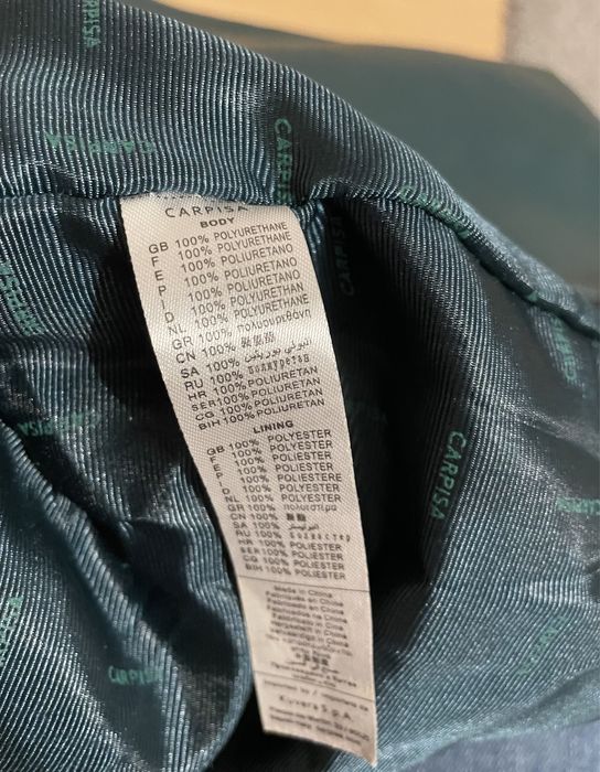 torba na ramię Carpisa butelkowa zieleń stan idealny