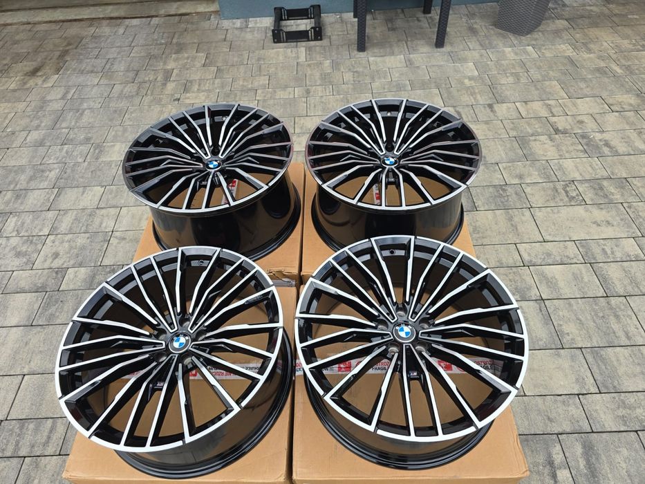 Alufelgi 20" 5x112  8.5J ET26 i 10J ET37 BMW G30 G31 G11 G12  X3 G01 G02 X4 G02  WKLĘSŁE !