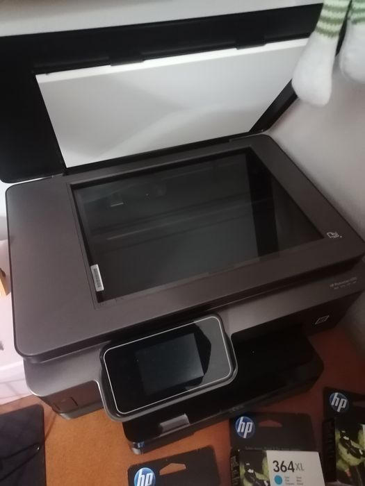 Impressora HP com 8 tinteiros