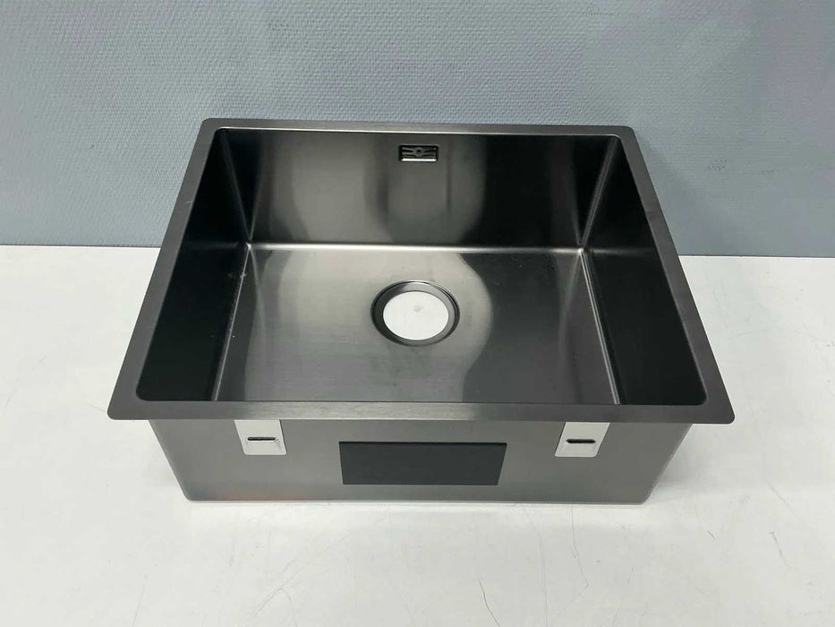 Lava-loiça Reginox Miami 50x40 Gun Metal em Inox – Novo