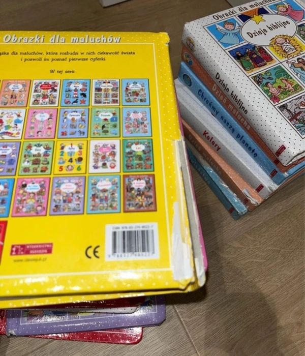 Obrazki dla maluchow zestaw 24 ksiazeczki