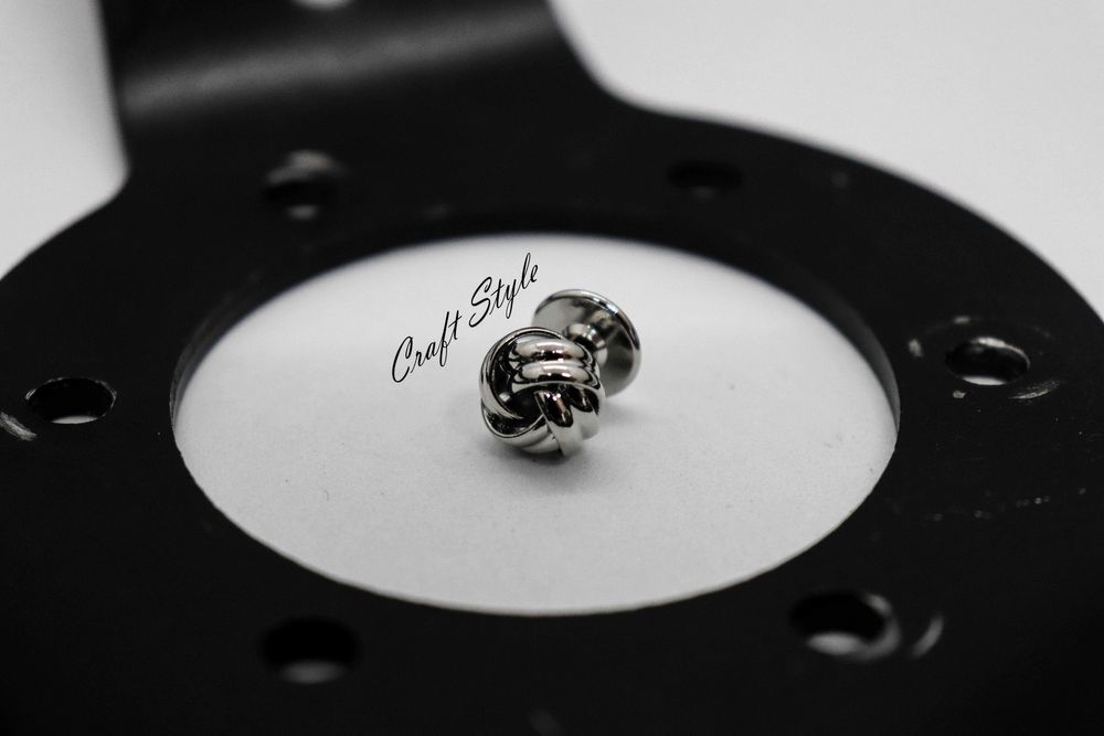 Conjunto de Botões de Punho e Camisa em Nó de Marinheiro Masculino