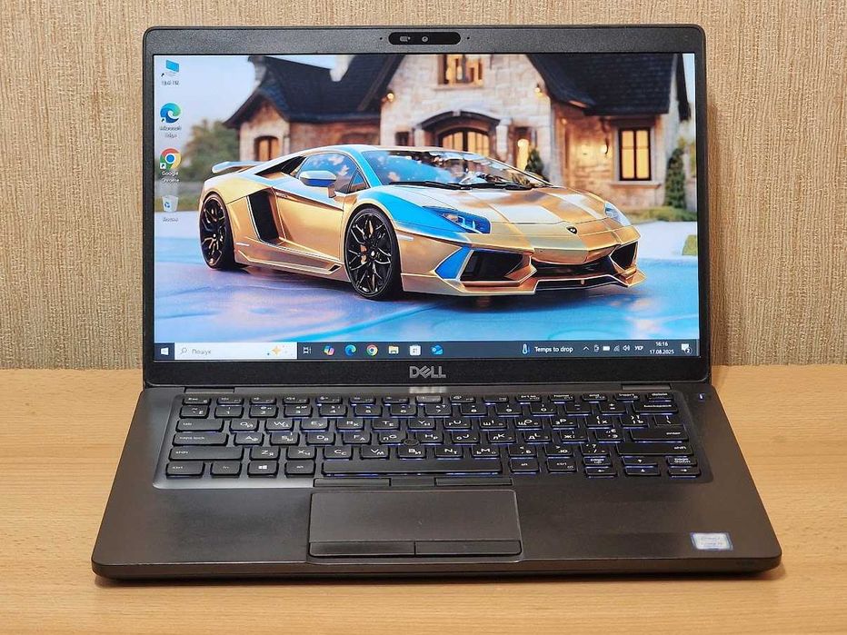 Сучасний ноутбук Dell Latitude 5400 14" IPS (1920x1080) Full HD Intel Core i5-8365U RAM 8Gb SSD 128Gb Батарея тримає 6 годин.