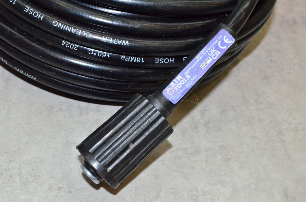 Wąż ciśnieniowy do myjki 15mb 180bar M22-14mm