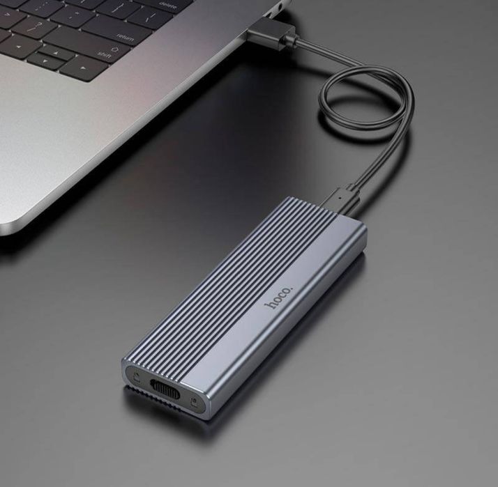 Кишеня для M. 2 SSD Enclosure (USB3.1/6Gbps, 4TB Max) HOCO HB47