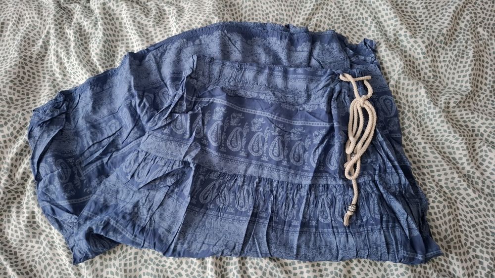 Długa spódnica lato wakacje