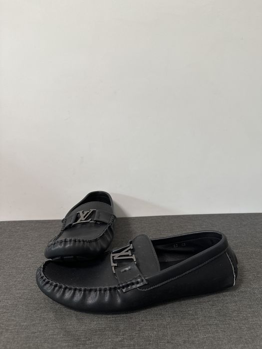 Louis Vuitton LV  mokasyny skorzane buty eleganckie casual 43