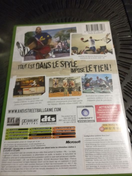 Gra And 1 Streetball Xbox