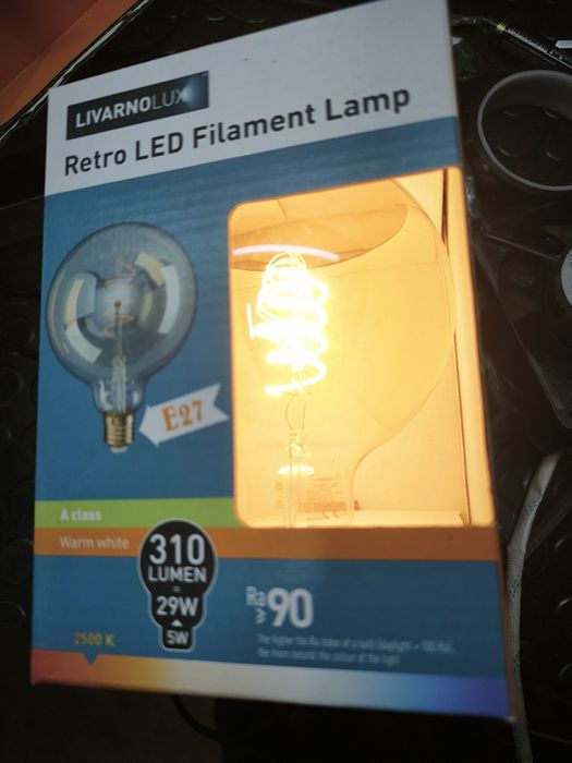 Żarówka retro LED E27