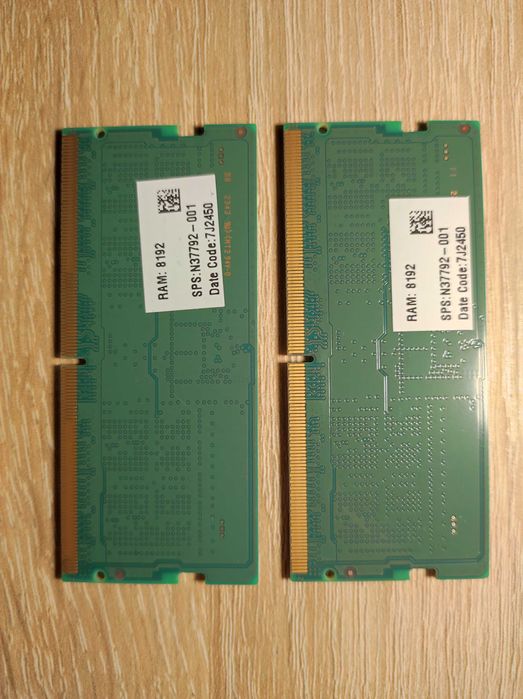 Оперативна пам'ять для ноутбука 16 Гб DDR5 5600 MHz (2x8 Гб) Samsung