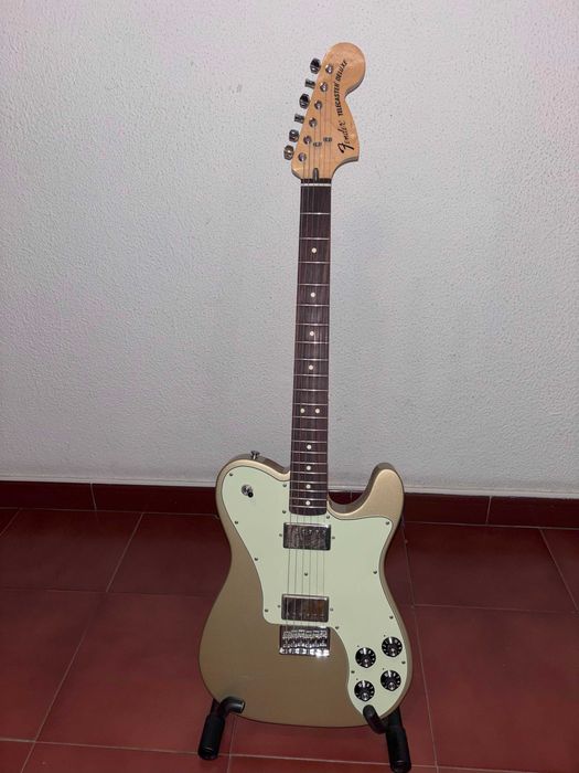Guitarra Fender Chris Shiflett Telecaster Deluxe Shoreline Gold