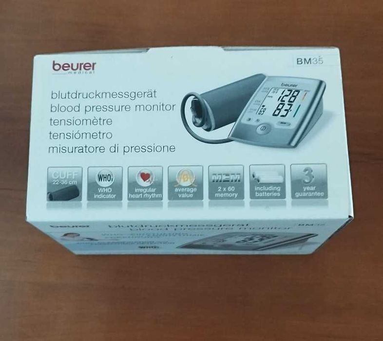 Beurer BM-35 -Nova - Selada - Máquina de tensão arterial