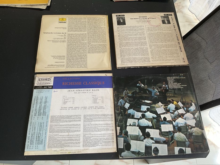 Discos de vinil , antigos , para gira discos