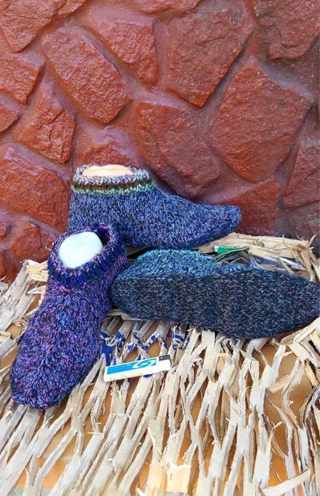 Вязаные следки