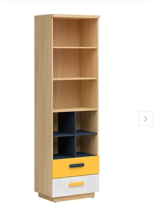 Komoda  BRW szer 150cm regał 60cm biurko z kontenerem