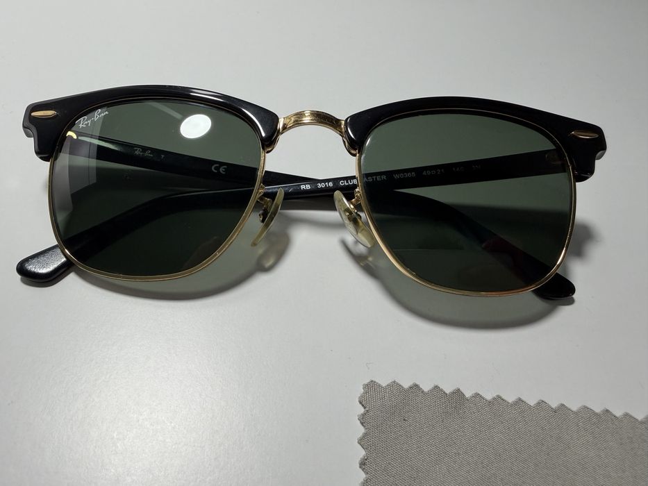 Okulary Ray-Ban Clubmaster RB 3016 przeciwsłoneczne