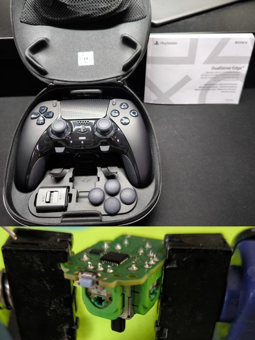 Dualsense Edge com joysticks TMR Favor Union - Como Novo