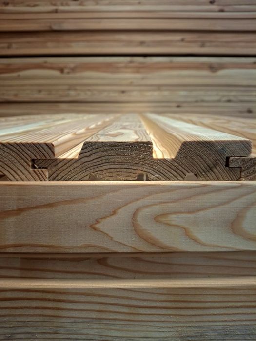 Deska Romb Duo Modrzew 145x28mm