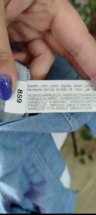 Kombinezon ala jeans Zara