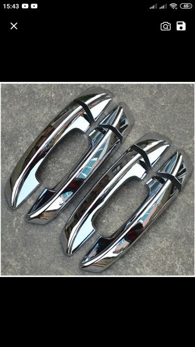 Накладки декоративные на ручки двери VW PASSAT B7