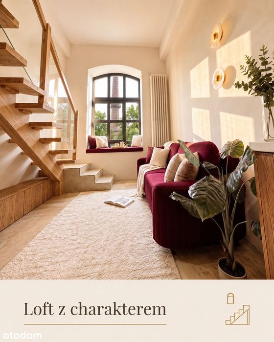 42m2 Loft premium z antresolą w WIMA | 1szy najemca | 28m + 14 antres.