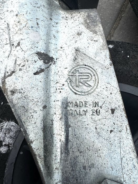 Koła kółko obrotowe 200mm z hamulcem do wózka regału kosza