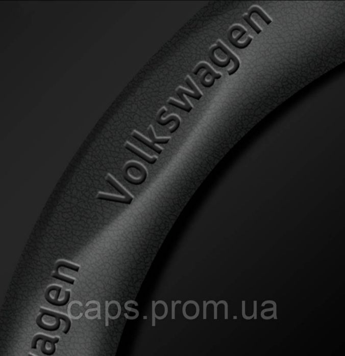 Кожаный чехол на руль(М)37-39см ,шкіряний чохол на керма,Sport Brend