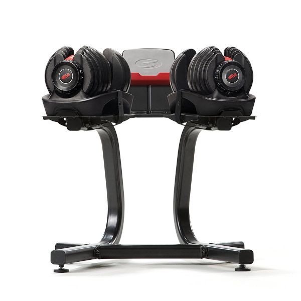 Наборные гантели Bowflex select tech 552i+стойка