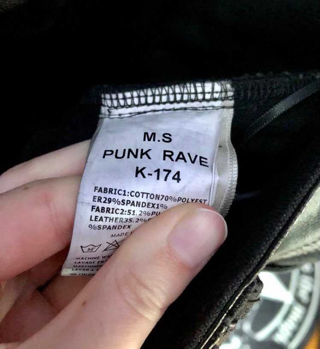 Calças Pretas de Homem "Alien" - Punk Rave