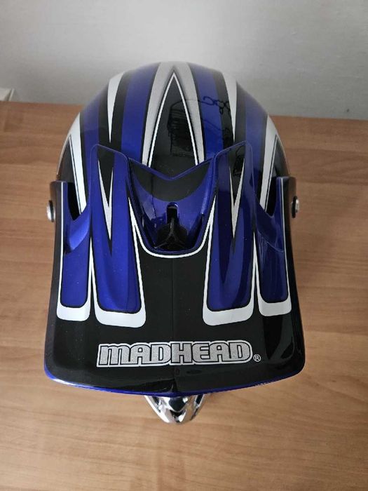 Kask cross/enduro Madhead AFR XL 61 cm + pudełko | Stan bardzo dobry